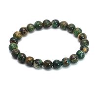 Trinity Stone 8mm Round Bead Bracelet
