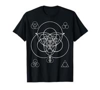 Trinity Triad Triquetra Geometría Sagrada Vesica Picsis Art Camiseta