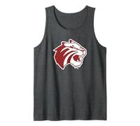 Trinity University Tiger Head Logo Camiseta sin Mangas