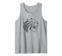 Trinity University Tigers Mascot Head Lee Roy Camiseta sin Mangas