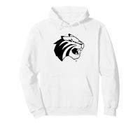 Trinity University Tigers Mascot Head Lee Roy Sudadera con Capucha