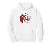 Trinity University Tigers Mascot Head Lee Roy Sudadera con Capucha