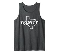 Trinity University Tigers State of Texas Logo Camiseta sin Mangas