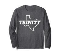 Trinity University Tigers State of Texas Logo Manga Larga