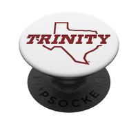 Trinity University Tigers State of Texas Logo PopSockets PopGrip Adhesivo