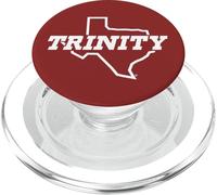 Trinity University Tigers State of Texas Logo PopSockets PopGrip para MagSafe