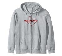 Trinity University Tigers State of Texas Logo Sudadera con Capucha