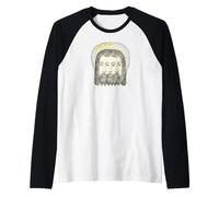 Trino Dios Gnóstico Jesucristo Trinidad Cristiana Santo Rostro Camiseta Manga Raglan