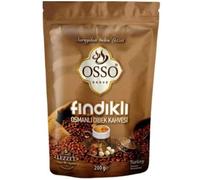 Trinovi Osso Café Turco con Avellana, 1 x 200 g, Café con Avellana Tradicional Otomano - Recién Molido - Café Aromático con Avellana