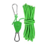 Trinquetes para tienda de campaña ligera con clip para camping, tienda de campaña, poleas fijas, tensor con mosquetón