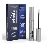 TRINSIC Suero para cejas: crecimiento rápido con aceite de ricino, péptidos, biotina y ácido hialurónico. Suero suave y seguro para pestañas para pestañas más densas, más largas y saludables.