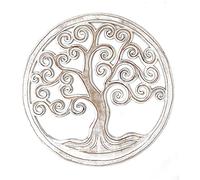 Trintura Árbol de la Vida (Árbol de Corazón 40 cm Blanco)