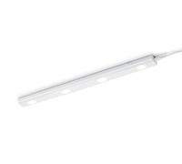 Trio 273170401 - Luz de cocina, 4 luces, 4 W, con interruptor, 350 lm, 4 x 55 x 2 cm, color blanco