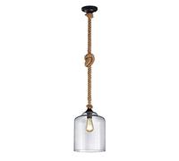 Trio 302900102 Colgante Lámpara Vintage Judith, Transparente, 24.5 cm