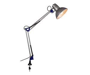 Trio 5029010-47 Serie 5029 - Sobremesa, bombilla excluida, E27, 60 W, 230 V E, IP20, 73,5 x 90 x 57 cm, diámetro 17 cm, metal, aluminio