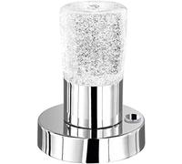 TRIO 529690100 Serie 5296 - Sobremesa, bombilla incluida, SMD, LED, 4,5 W, 400 lm, 3000 K, 230 V IP20, alto 15 cm, diámetro 11 cm, metal, cromo