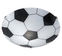 Trio 6160011-00 Serie 6160 - Plafón, bombilla excluida, E27, 60 W, 230 V, A++, E, IP20, 7,5 x 30 x 30 cm, diámetro 30 cm, aluminio