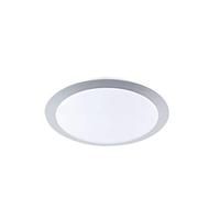 Trio 626510987 Serie 6265 - Plafón, bombilla incluida, SMD, LED, 9 W, 500 lm, 3000 K, 230 V, A+, IP20, alto 8 cm, diámetro 30 cm, metal, titán