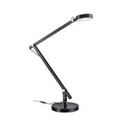 Trio Amsterdam - Lámpara de sobremesa LED, 5 W, 3-in-1, color negro