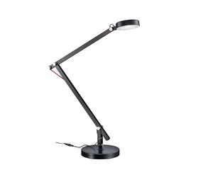 TRIO Amsterdam - Lámpara de sobremesa LED, 5 W, 3-in-1, color negro