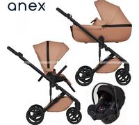Trio Anex Eli Fantasy (Capazo,Chasis,Asiento Silla de Paseo ,Silla de Coche Cosmo y Adaptadores para Grupo 0+)