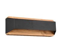 Trio, Aplique, Arino incl. 1 x LED,SMD,13,5 Watt,3000K,1500 Lm. Cuerpo: Metal, estera negra A:35,2cm, A:12,0cm, P:10,0cm Luz de arriba y abajo,Regulable mediante interruptor,