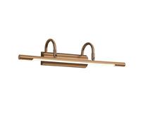 TRIO, Aplique, Cuadro incl. 1 x LED,SMD,8,0 Watt,3000K,900 Lm. Cuerpo: Metal, Bronce viejo A:48,0cm, A:10,5cm, P:10,0cm Montaje de la pared,IP20,No regulable