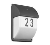 Trio, Aplique, Mersey 2xE14, max.40,0 W Cuerpo: Aluminio fundido, Antracita A:18,0cm, A:27,5cm, P:11,0cm Sensor de oscuridad,Montaje de la pared,IP44,Sin bombilla