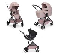 Trio Chicco Seety 2 Kory Essential i-Size R129 Blush Carga Máxima 22 Kg