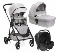 Trio Chicco Seety Florence Beige con Kory Essential i-Size Negra Capacidad 22 Kg