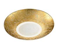 Trio Chiros Plafón LED, 12 W, Dorado