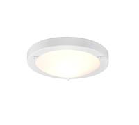 Trio-Leuchten Plafón Condus 60 W E27 IP44 370 lm Blanco