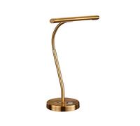 Trio Curtis - Lámpara de sobremesa, 4 W, inPlafon, función táctil 4 niveles, color bronce antiguo