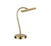 Trio Curtis - Lámpara de sobremesa, 4 W, inPlafon, función táctil 4 niveles, color bronce mate
