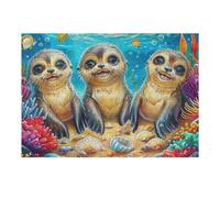 Trío de búhos Rompecabezas 300 Piezas Cartón para Toda La Familia Juego Compartir Estimulación Cognitiva Regalo Fin De Año Mejor Valorado 300 PCS/40x28cm