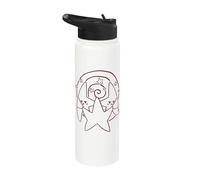 Trío de estrellas bailando en la galaxia Y2K 90s Stainless Steel Insulated Water Bottle
