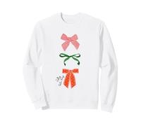 Trío de Lazos de Navidad Retro Jolly Little Things Holiday Design Sudadera