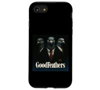 Trío de palomas de la mafia en trajes - Arte divertido de parodia de aves gángster Carcasa para iPhone SE (2020) / 7 / 8