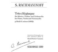 Trio Elegiaque G-moll
