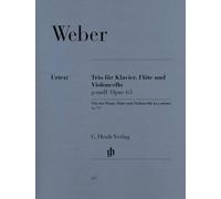 Henle Verlag Partitura Trío en sol menor op. 63 para piano, flauta y violonchelo Tríos para piano