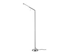 Trio Filigran - Lámpara de pie de lectura LED, 6W, IP20, 560 lumens, color níquel mate