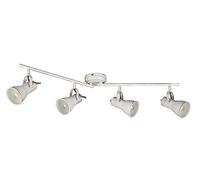 Trio, Foco, Steam 4xE14, max.25,0 W Cuerpo: Metal, Blanco decapé A:77,0cm, L:10,0cm, A:17,7cm Pivotante,IP20,Sin bombilla