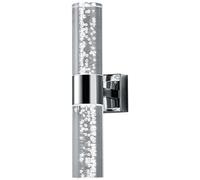 Trio H2O - Aplique con 2 luces, acrílico con burbujas