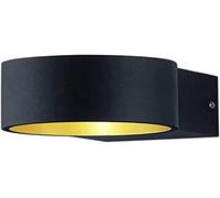 Trio Lacapo - Aplique SMD LED, 4,5 W, 430 lm, 3000K metal negro, IP20