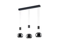 Trio Lámpara colgante de diseño Madison Negro - 3 luces - 342010332