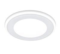 Trio Leuchten Aura 652410131 - Foco led empotrable (plástico blanco, incluye 10 W)