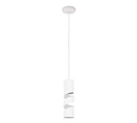 Trio Leuchten Colgante STREAM 364000131, Metal Blanco Mate, excl. 1x GU10