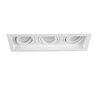 Trio Leuchten Kenai Luces empotrables, Blanco Mate