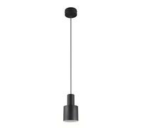 Trio Leuchten Lámpara Colgante AGUDO 319400132, Negro Mate Metal, exc. 1x E27