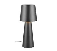 Trio Leuchten Lámpara de Mesa NUBIAN 562900132, Metal Negro Mate, exc. 1x E27